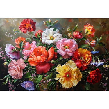 Canvas Flower Oil Canvas